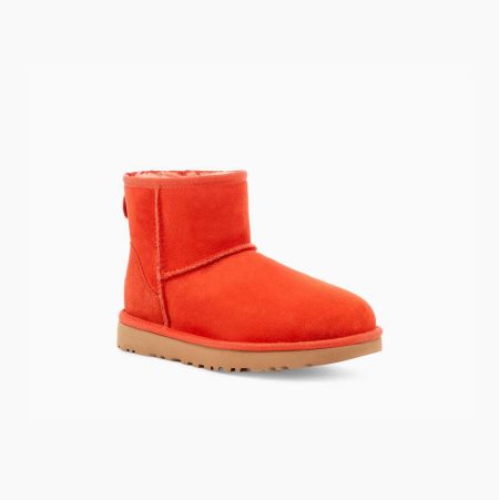 UGG Classic Mini II - Boots Dame - Oransje (NO-B526)